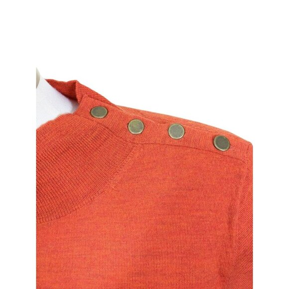 Rachel Zoe Womens XL Lightweight Sweater Extra Fine Merino Wool Half Sleeve Soft - Picture 5 of 8